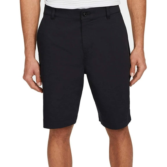 Nike Dri-FIT UV Mens 10.5 Golf Chino Shortsm, Black, 32