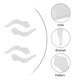 thumbnail image 3 of 10 pares de fundas de silicona antideslizantes para gafas de sol (blanco), 3 of 5