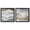 Black Frame, variant on Tibet Mountain Serenity Shadowbox Print Black Gold Wall Art Set by Art Remedy, White Frame, 12 x 12
