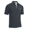 thumbnail image 4 of XAOFW Men's Polo Shirts Casual Slim Fit Short Sleeve Shirts Summer Wear With Cartoon Print Comfortable Tops XL, 4 of 5
