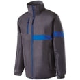 thumbnail image 2 of Holloway Sportswear M Raider Jacket Carbon Print/Royal 229189, 2 of 2