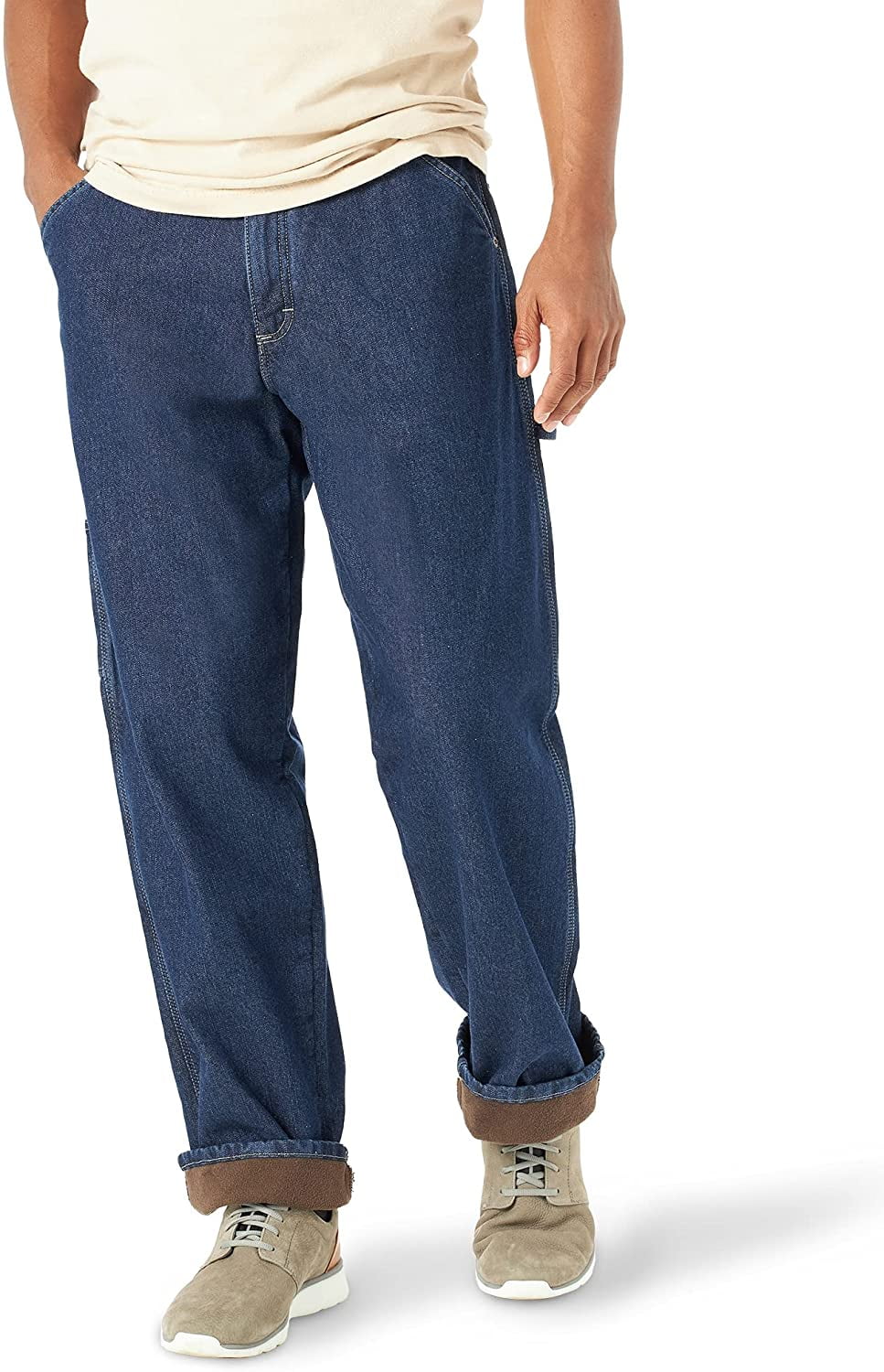 Fleece Lined Jeans Men