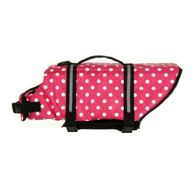 HLONK Dogs Life Jackets Dogs Lifesaver Vest with Rescued Handle for Swimming Boating