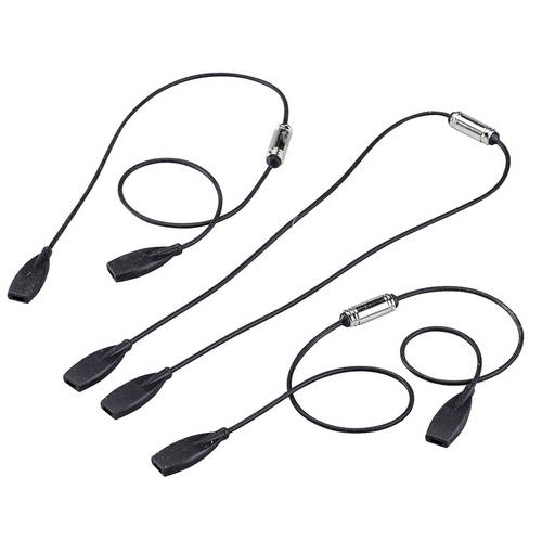 Silicone Eyeglass Holders, Set of 3