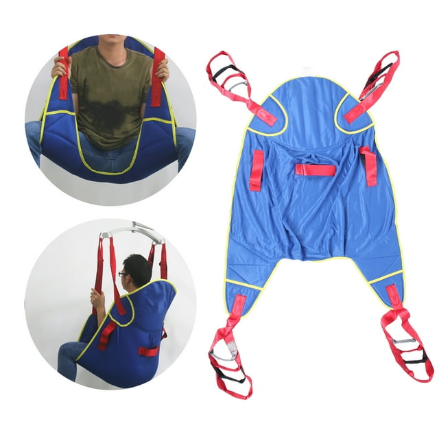 Machine-Washed Divided Leg Sling, Professional Lift Sling, Reusable for Using A Wheelchair Crossing The Bed Air-Dried At Low Temperatures Going Out