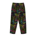 thumbnail image 5 of Naloa Color Summer Print Women’s Ultra-Soft Comfy Pajama Lounge Pants with Pockets & Drawstring, 5 of 8