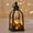 B, variant on Mini Lantern with LED Tealight, Vintage Lantern Decorative, Hanging Candle Lantern for Halloween Table Centerpiece Shelf Decor, Garden Fairy Party Decoration