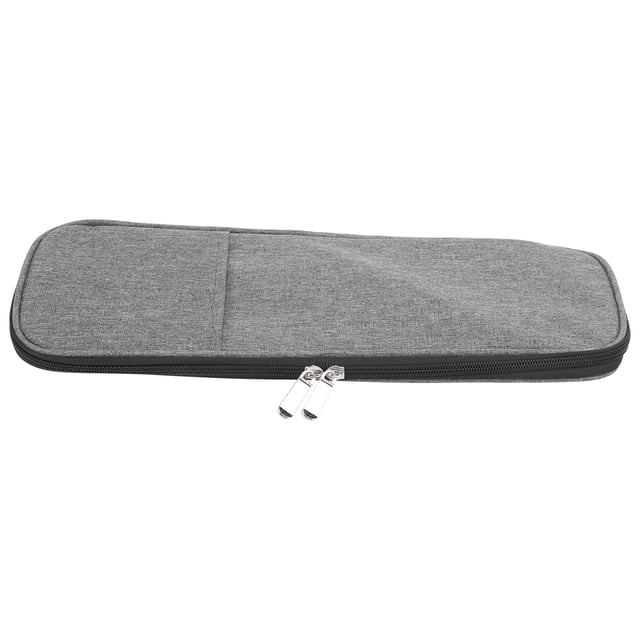 Organizador de agujas de tejer, estuche largo para agujas de tejer, bolsa de almacenamiento para crochet, bolsa de crochet elaborada con cuidado