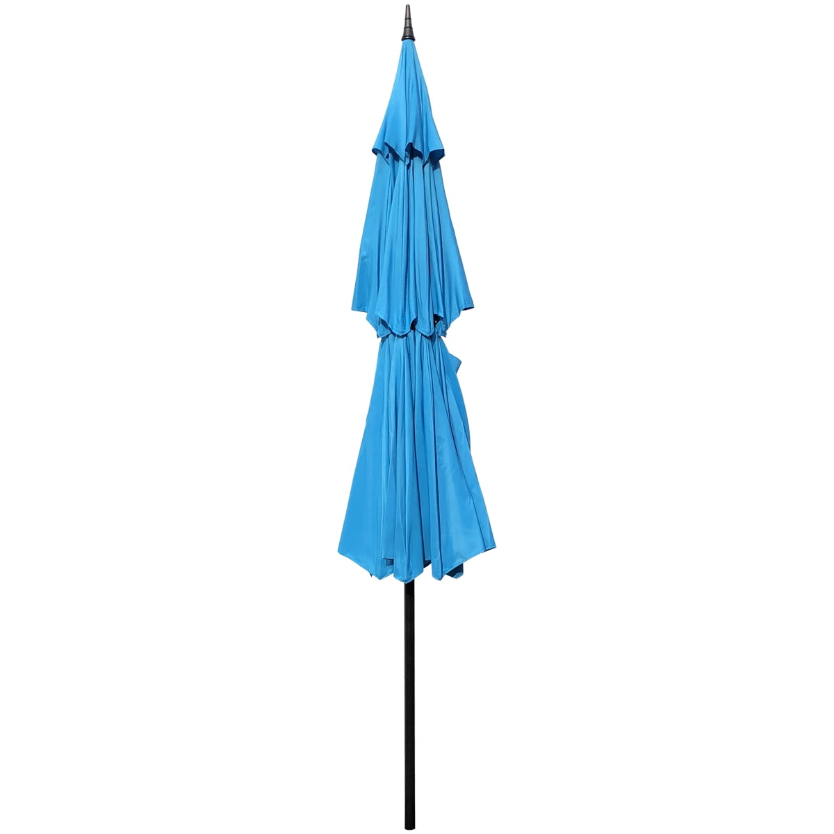 Abble 9 Feet Pagoda Patio Umbrella - Aqua