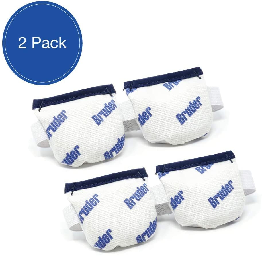 2 Pack Bruder Moist Heat Eye Compress Microwave Activated Moist Heat Eye Mask Reusable