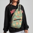 thumbnail image 5 of Sling Backpack Crossbody Sling Bag for Women Men Shoulder Bag Travel Hiking Daypack, 5 of 6