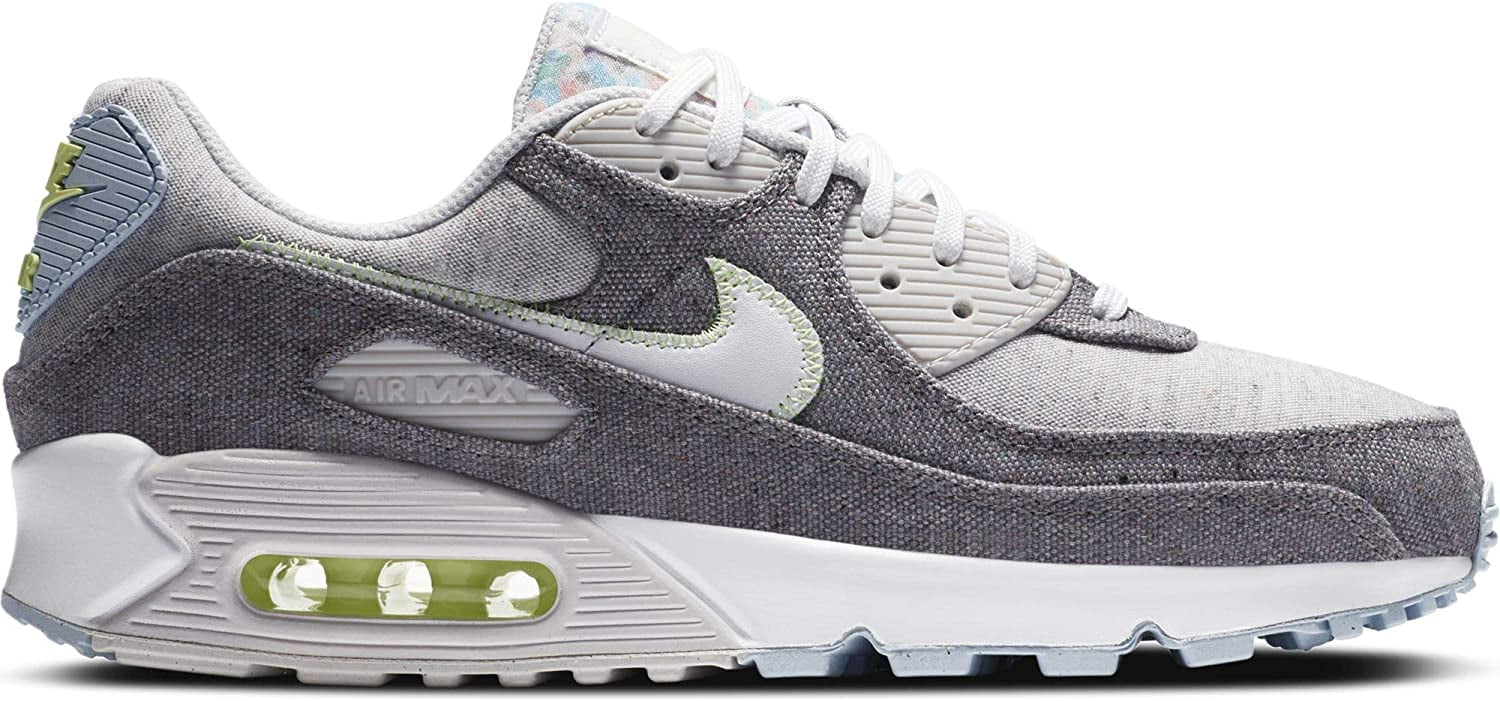 Nike Mens Air Max 90 Recycled Canvas Running Shoe (12) - Walmart.com