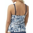 thumbnail image 2 of Coco Reef Womens Botanical Oasis Underwire Tankini Top Style-U63685 Swimsuit, 2 of 2
