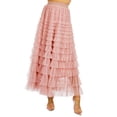 thumbnail image 1 of Maxi falda tul olanes AMAD Casual para mujer Talla L, 1 of 5