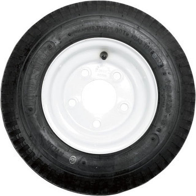 Kenda Trailer Tire/Wheel Assembly - 4-Ply Rated/Load Range B - 4.80-8 - 5 Hole Rim