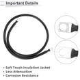 thumbnail image 5 of Unique Bargains 1 Pc 4 AWG Gauge 3FT Copper Battery Inverter Cable 5/16" Lug Universal Black, 5 of 7