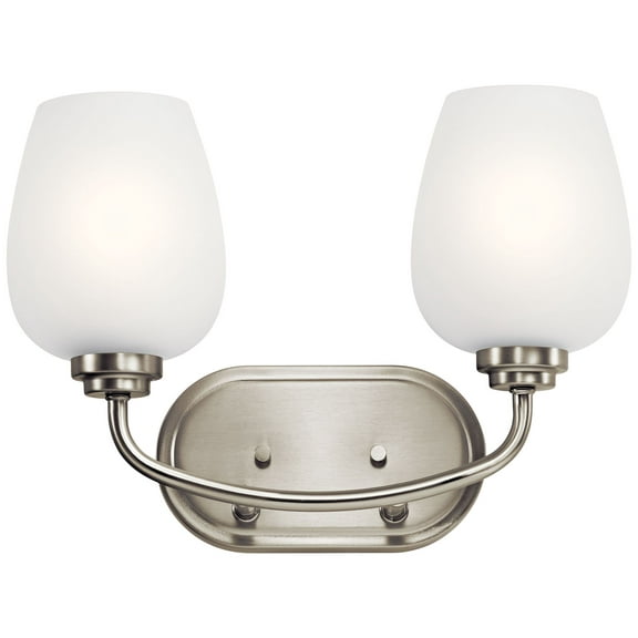 Kichler Lighting - Two Light Bath - Wall Mt Bath 2 Arm - Valserrano - 2 Light