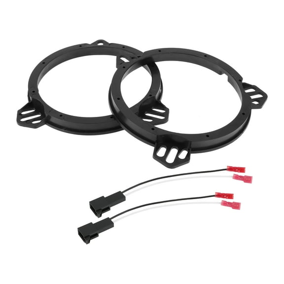 Unique Bargains Speaker Spacer Ring Tweeter Speaker Spacer Adator for Fiat 500 for 6.5" 2 Set