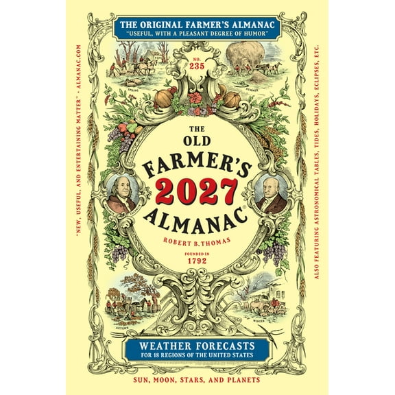 The 2027 Old Farmer's Almanac, (Hardcover)