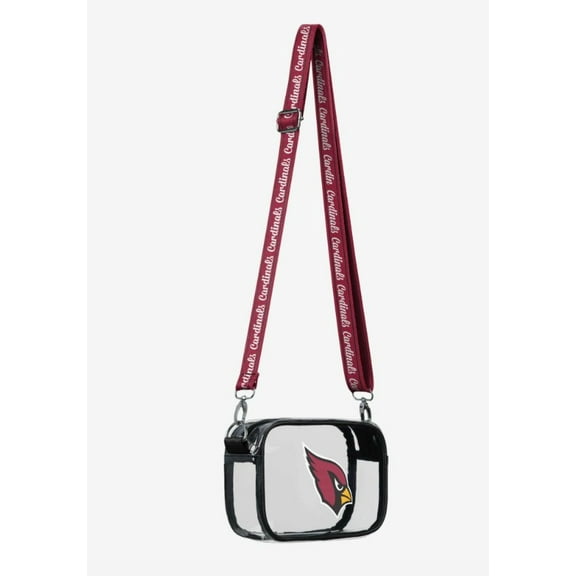 Arizona Cardinals Clear Crossbody Purse Football Bag FOCO
