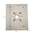 thumbnail image 6 of Router Table Insert Plate Woodworking Benches Table Saw W Miter Gauge Guide Aluminium Profile Fence Sliding Brackets ,for Accurate Evaluation, 6 of 7