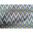 thumbnail image 4 of oneOone Tissu Popeline de Coton Imprimé Chevron Ikat au Mètre 56 Pouces de Large, 4 of 4