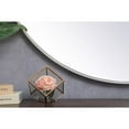 thumbnail image 6 of Metal frame round mirror 45 inch in silver, 6 of 7