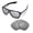 Titanium Mirror Coated - Polarized, variant on Titanium Polarized Replacement Lenses for Oakley Dispatch II Sunglasses