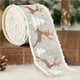thumbnail image 3 of Toystoory Cinta de Navidad de 5 metros de ancho para envolver regalos, cintas anchas para adornos de tarjetas de coronas de árbol de pastel de Navidad Kits de decoración para fiestas Rosado Toystoory HA042656-02, 3 of 6