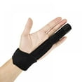 thumbnail image 4 of Trigger Finger Splint Brace Support Breathable Wrist and Thumb Fracture Finger Stabilizer Brace Sleeves for Pain Relief, Carpal Tunnel Arthritis Tendonitis (Black), 4 of 7