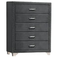 thumbnail image 4 of Melody 4-piece Eastern King Bedroom Set Grey, 4 of 14