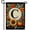 Letter C, variant on America Forever Fall Monogram Letter P Garden Flag, 12.5 x 18 inch Double Sided, Autumn Sunflower Pumpkin Flag