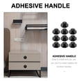 thumbnail image 3 of KAKOWELY 10Ud Adhesive Knobs Negros Para Gabinete Con Resistente Y Elegante Para Uso En Hogar, 3 of 7