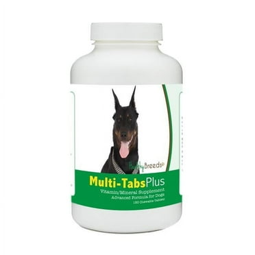 Healthy Breeds 840235175865 Beauceron Multi-Tabs Plus Chewable Tablets - 180 Count