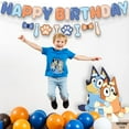 thumbnail image 4 of KatchOn, Happy Birthday Banner Dog - 10 Feet, No DIY | Blue Birthday Banner Dog for Dog Birthday Decorations | Dog Themed Birthday Party Decorations, Puppy Party Decor | Dog Birthday Party Supplies, 4 of 5