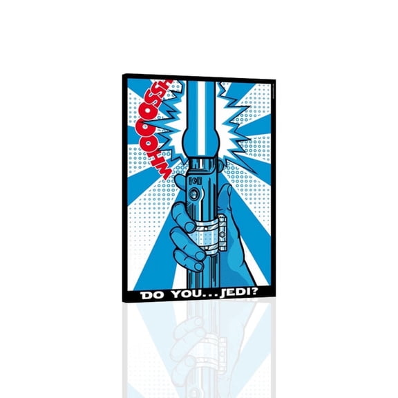 Star Wars Pop Art Lightsaber - CANVAS OR PRINT WALL ART