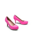thumbnail image 4 of BURUDANI Women's New Classic Elegant Versatile Low Stiletto Heel Dress Platform Pumps Shoes, 4 of 8