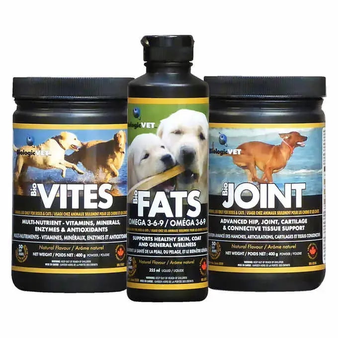 BiologicVET Supplement Starter Combo for Dogs and Cats Comprehensive Pet Health Support Walmart