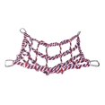 thumbnail image 1 of koolsoo Bird Rope Net Cage Accessories Activity Toy with 4 Hooks Pet Hanging Hammock for red, 1 of 9