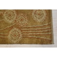 thumbnail image 2 of EORC Brown Handmade Wool Transitional Ningxia? Rug, 9' x 12', 2 of 4