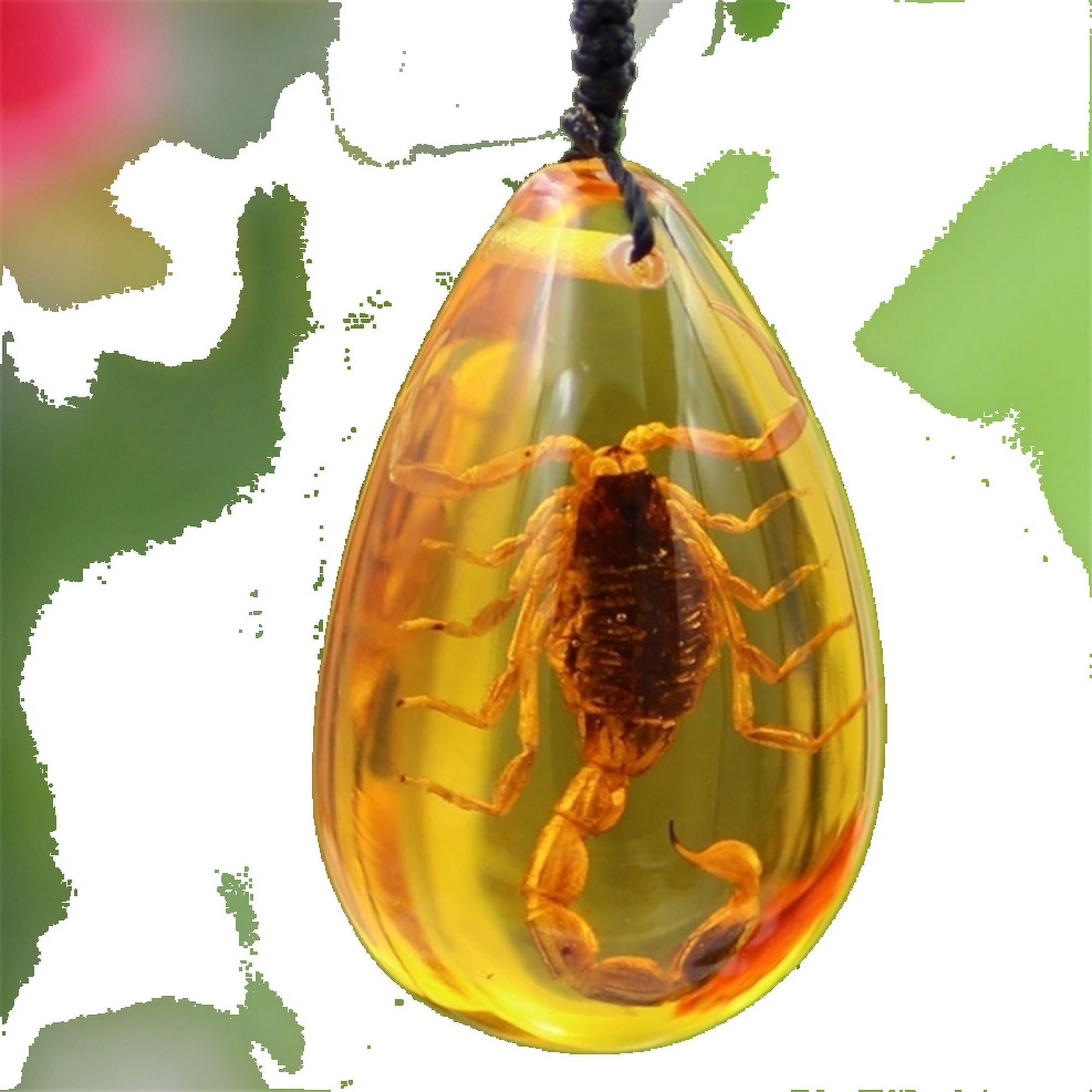 luminous real scorpion necklace vintage resin| Alibaba.com