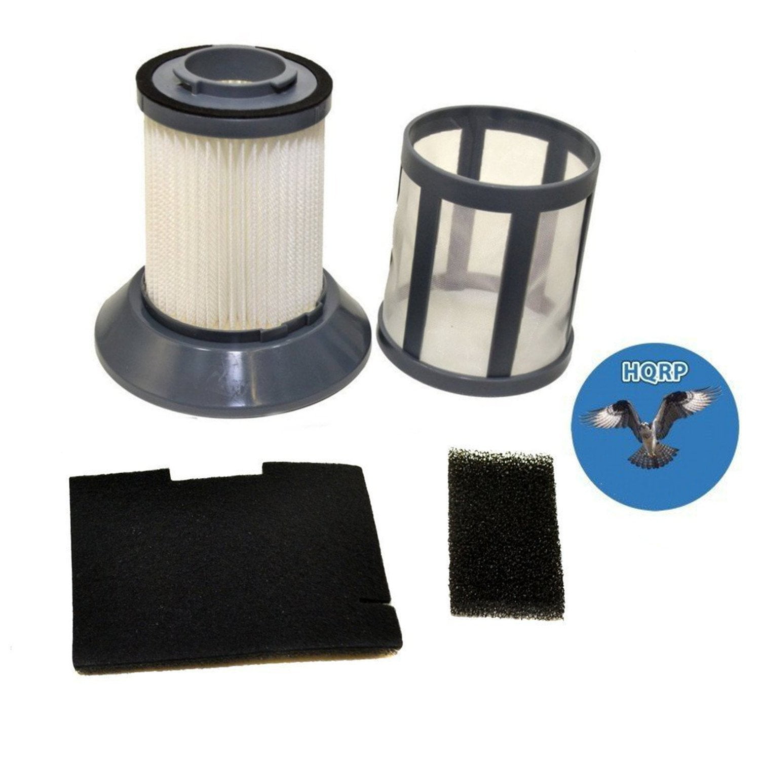 HQRP Filter Kit for Bissell Zing 2031532 Dirt Cup Filter, 2031531 Filter Screen, 2031535 Post