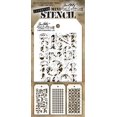 thumbnail image 2 of Tim Holtz - Nueve mini plantillas de capas - Anillos numéricos de pata de gallo Honeycomb Schoolhouse Dot Fade Tiles Harlequin and Splotches - también conocidos como conjuntos 7 8 y 9, 2 of 4