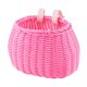 thumbnail image 5 of Cesta de bicicleta para niños, cesta de manillar frontal, cesta de ciclismo de decoración multifunción, cesta de bicicleta, para niñas y niños, Rosa, 5 of 9