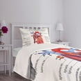 thumbnail image 3 of Ambesonne Science Quilted Bedspread Set 2 Pcs, Human Body Organ, Twin Size, Multicolor, 3 of 5