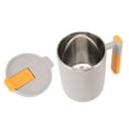 thumbnail image 3 of Taza de acero inoxidable Jadeshay 450 ml con aislamiento y asa, 3 of 12