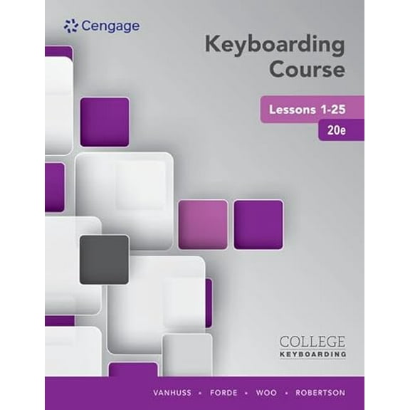 Pre-Owned Keyboarding Course Lessons 1-25, 9781337103251, 133710325X, Paperback, 20 edition