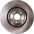 thumbnail image 3 of New Left Front Brake Disc Compatible With Audi S5 Cabriolet 6 Cyl 3.0L S4 Base 6 Cyl 3.0L S5 Base 8 Cyl 4.2L 2008-2012 By 34405 45455 850172 900802 60073058 45455G 980696R BR900802, 3 of 5
