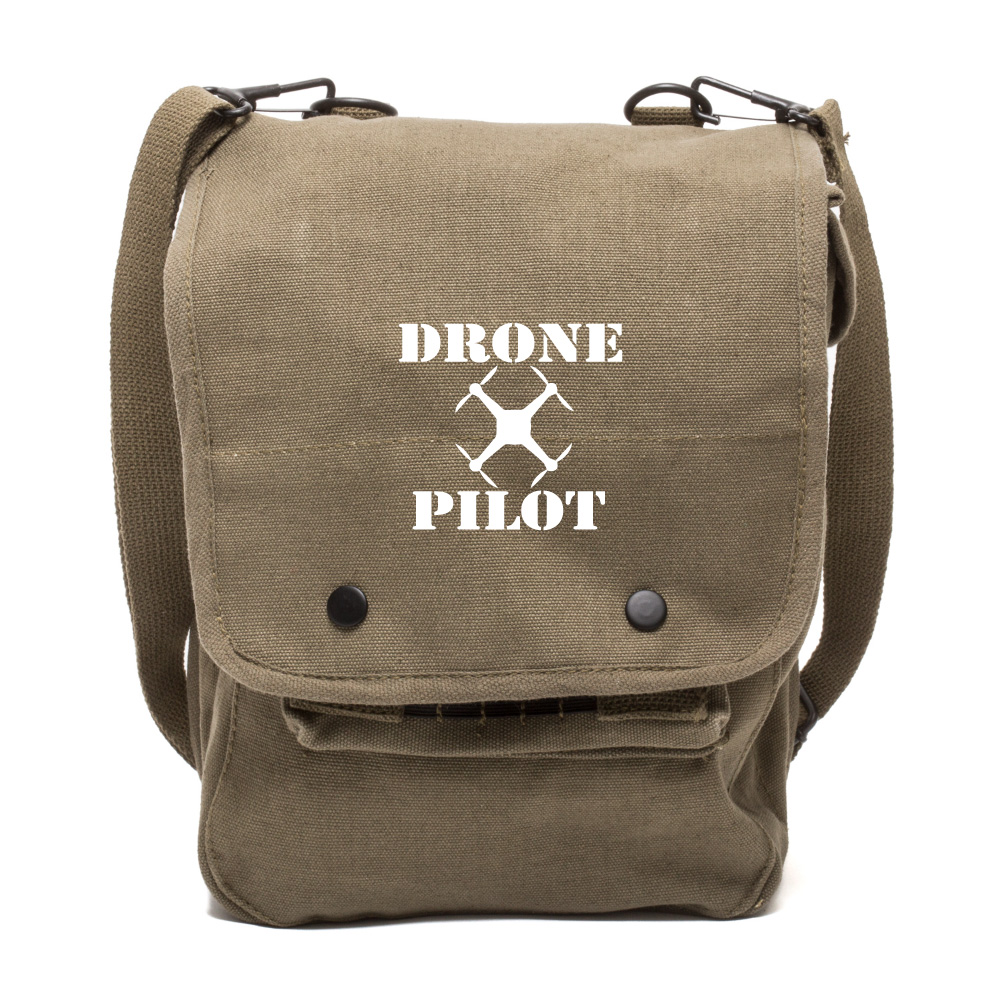 canvas pilot bag