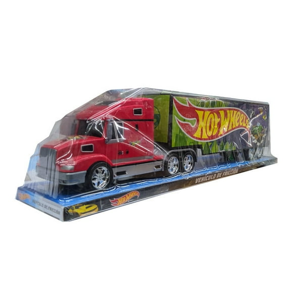 TRÁILER NEGRO DE FRICCIÓN TOYMARK HOT WHEELS CLUB SPEED TOYMARK Hot Wheels